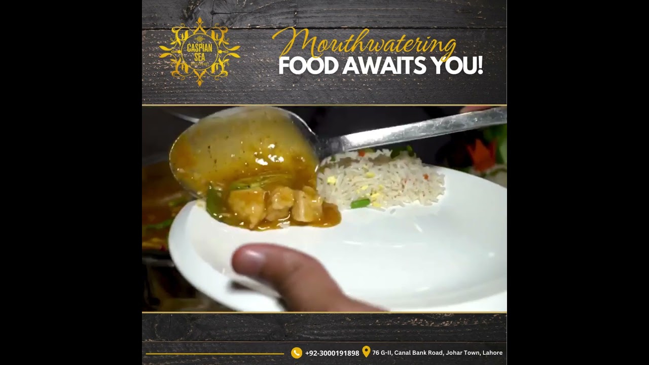 Caspian Sea Restaurant Serves Delicious Food