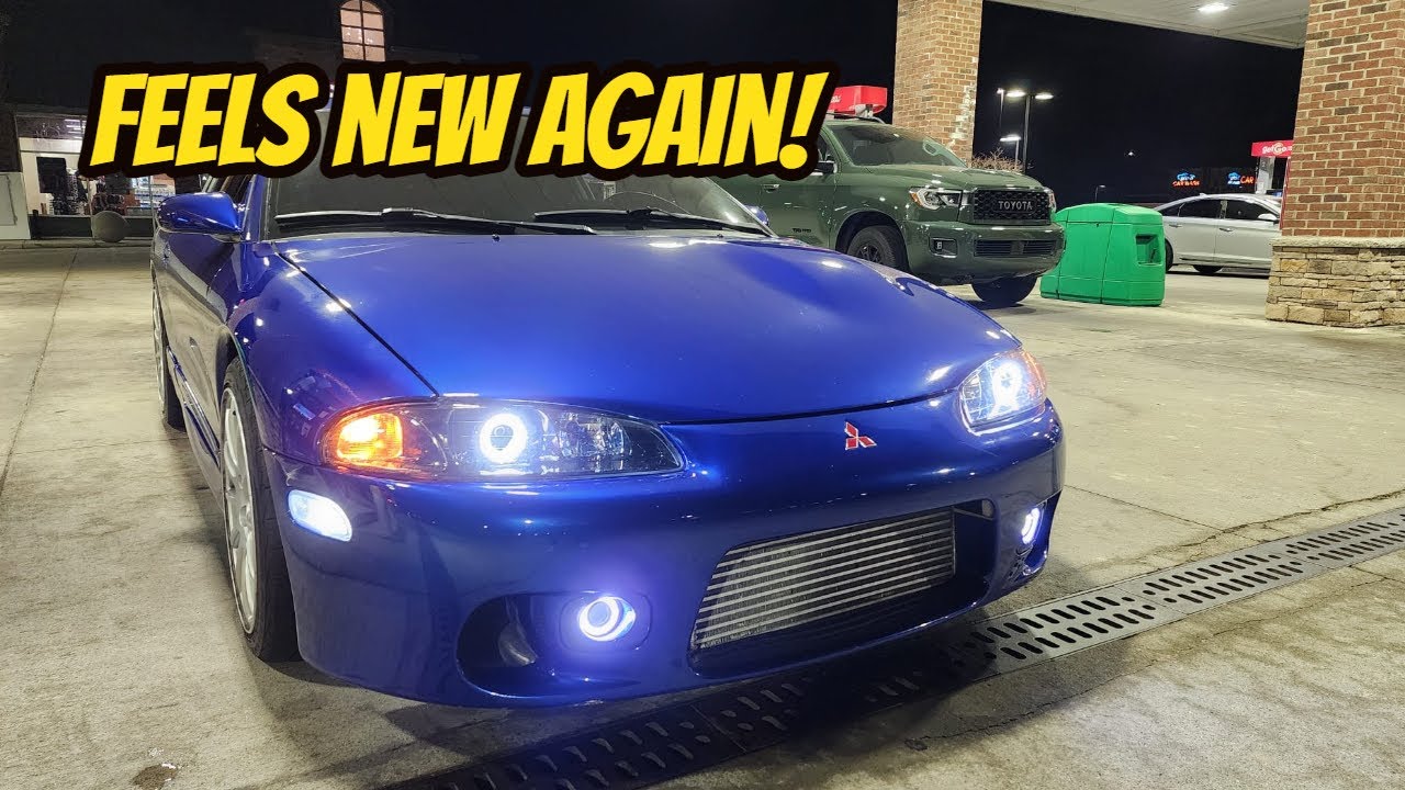 Retrofitting the ENTIRE Headlight set up on my Mitsubishi Eclipse for $200!