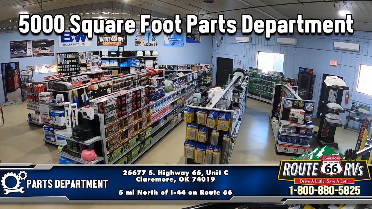 Route 66 RV's Parts Department