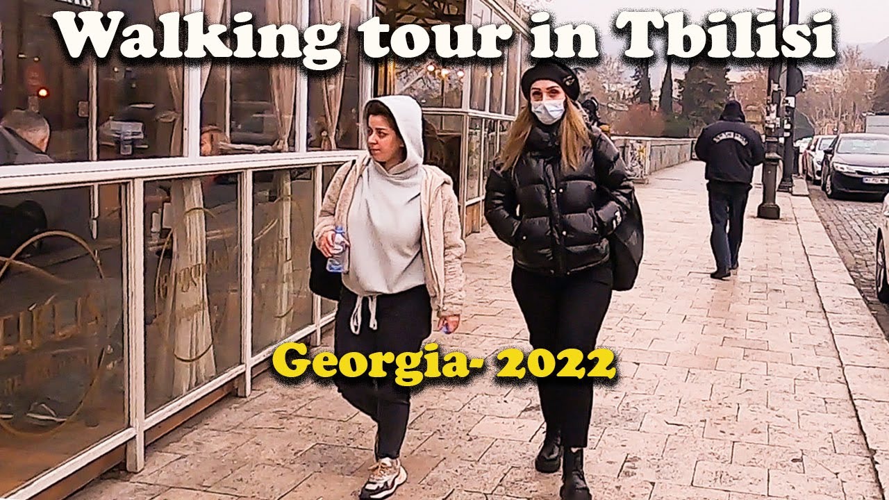 Walking tour in Tbilisi- Georgia- 2022 🇬🇪