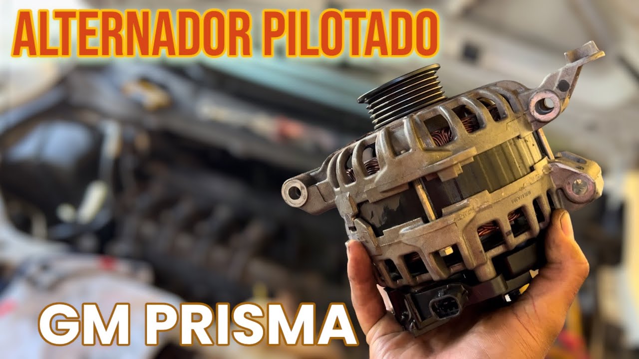ALTERNADOR PILOTADO DO CHEVROLET PRISMA