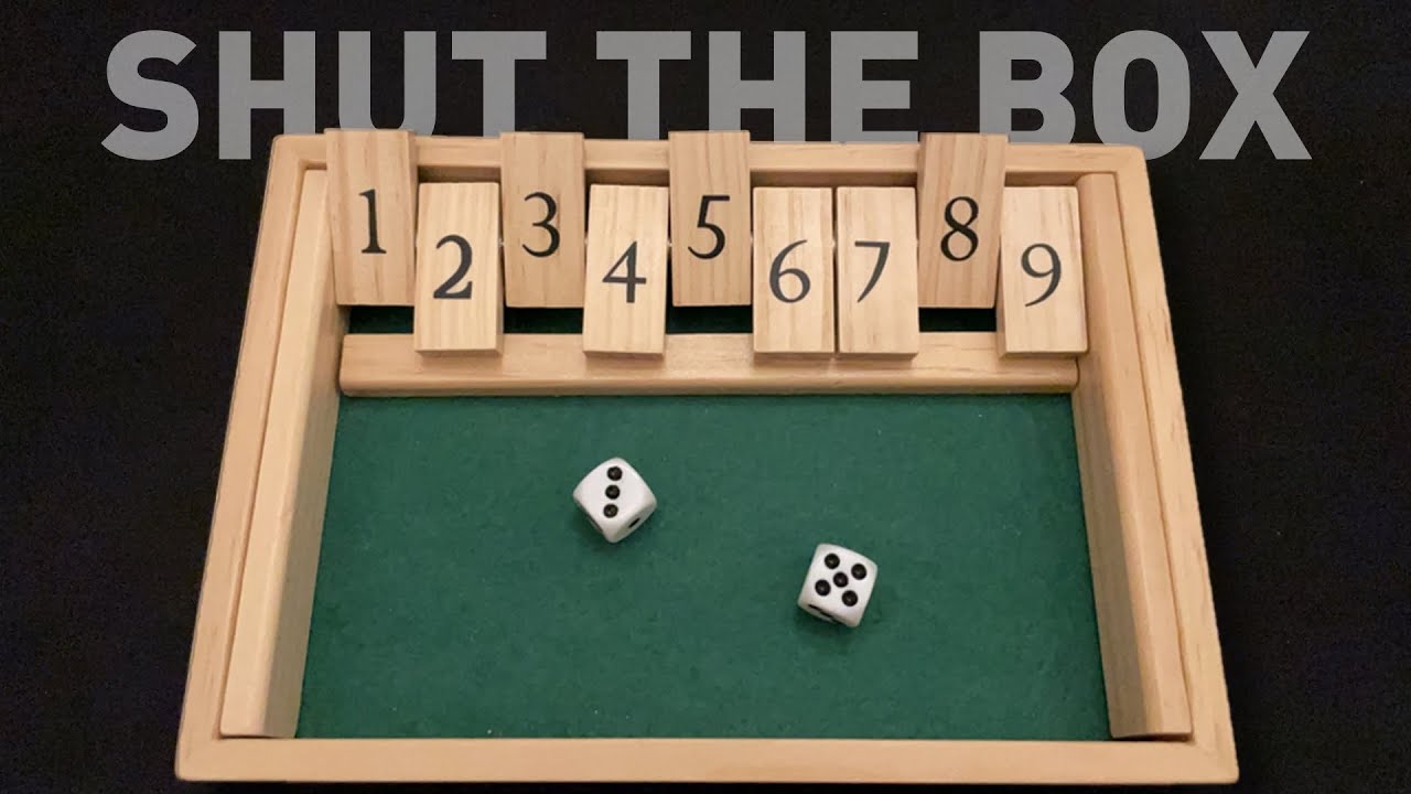 [ASMR] This Video Ends When I Win Shut the Box