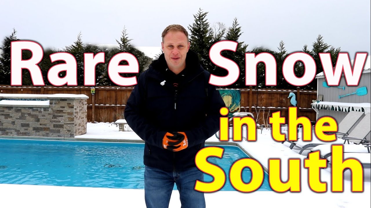 What happens when it SNOWS in Wilmington, NC? | The South's Deep Freeze