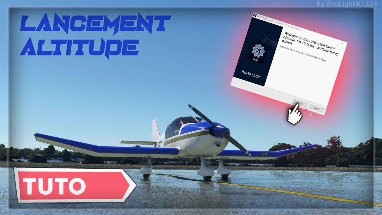 [TUTO] IVAO lancement + Tour de piste