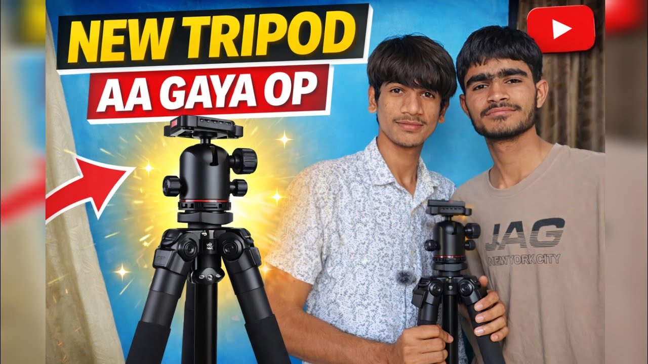 New Tripod Unboxing + Full Setup Tour 🔥