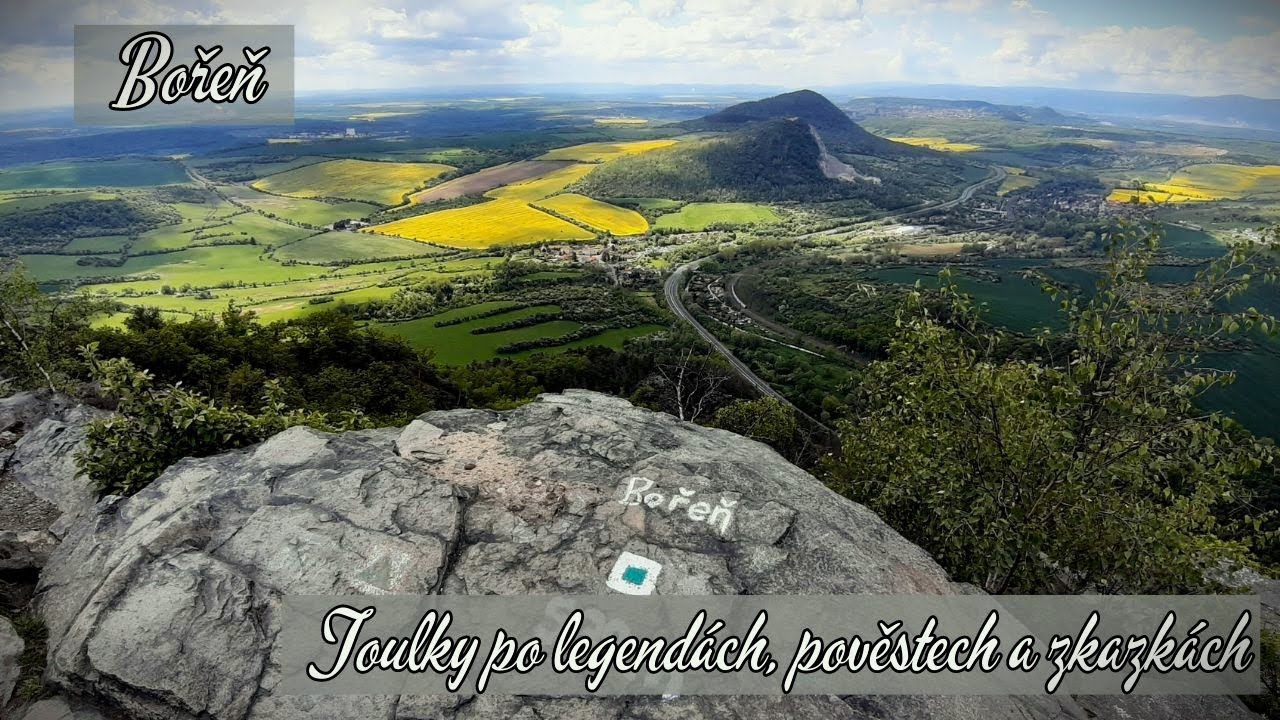 Pověsti o bílinském vrchu Bořeni | České Středohoří  #2 Toulky po legendách, pověstech a zkazkách