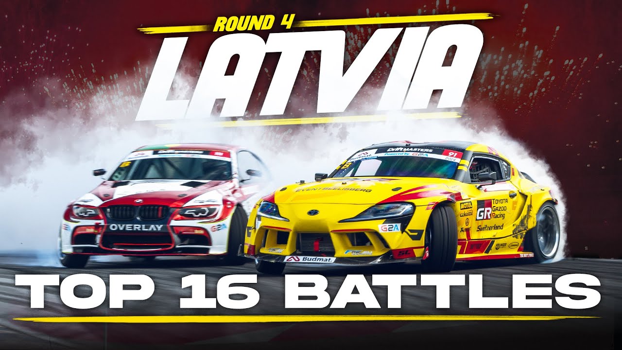 Drift Masters Round 4 2024 • Latvia • TOP16