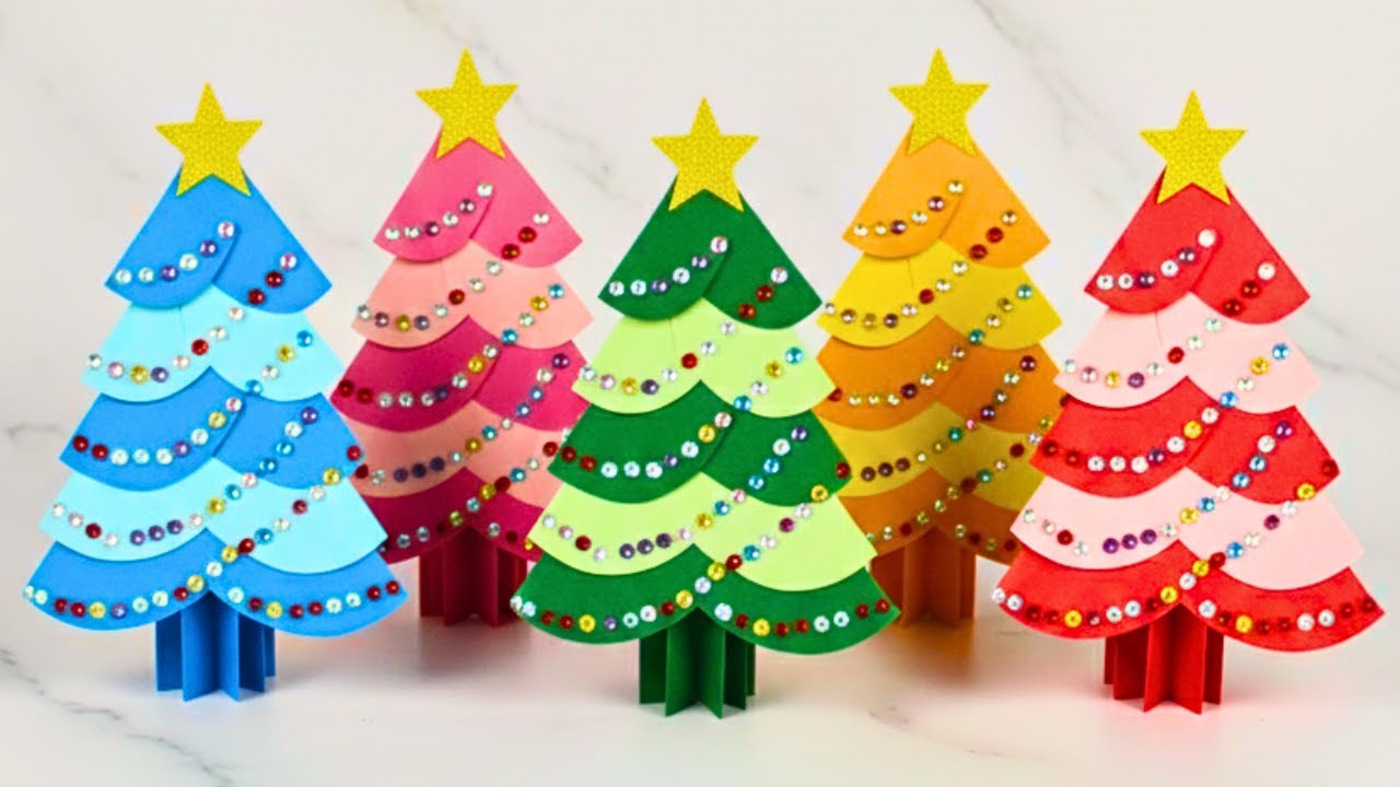 How to Make a Stunning Paper Christmas Tree: Easy DIY Paper Craft