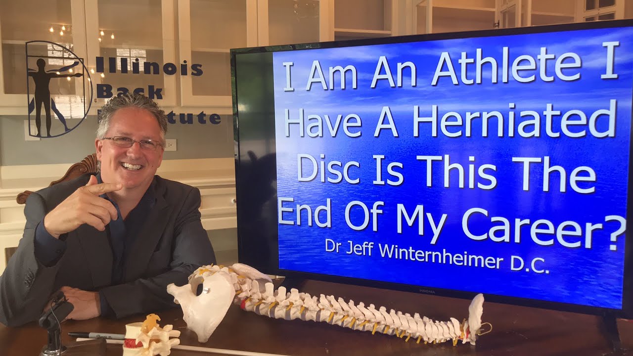 I Am An Athlete I Have A Herniated Disc Is This The End Of My Career?