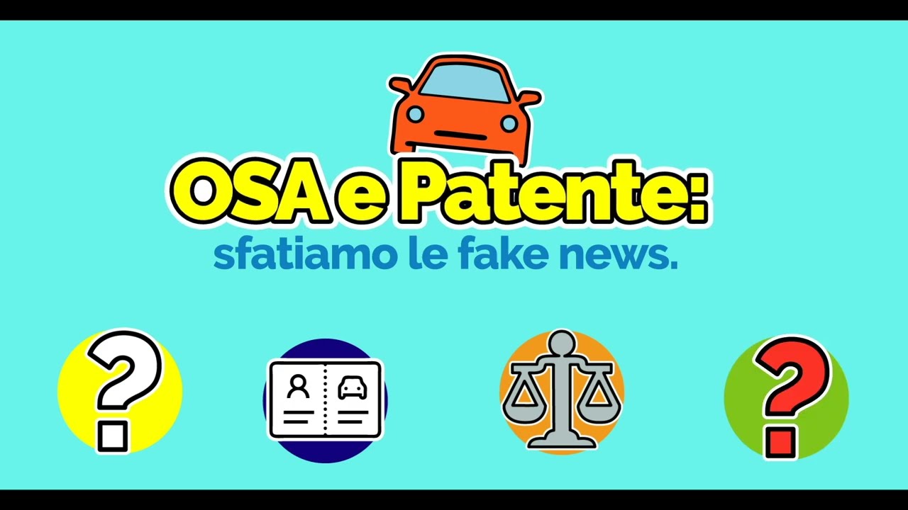 Tutorial Apnee Notturne (OSA) e Patente/Idoneità alla guida