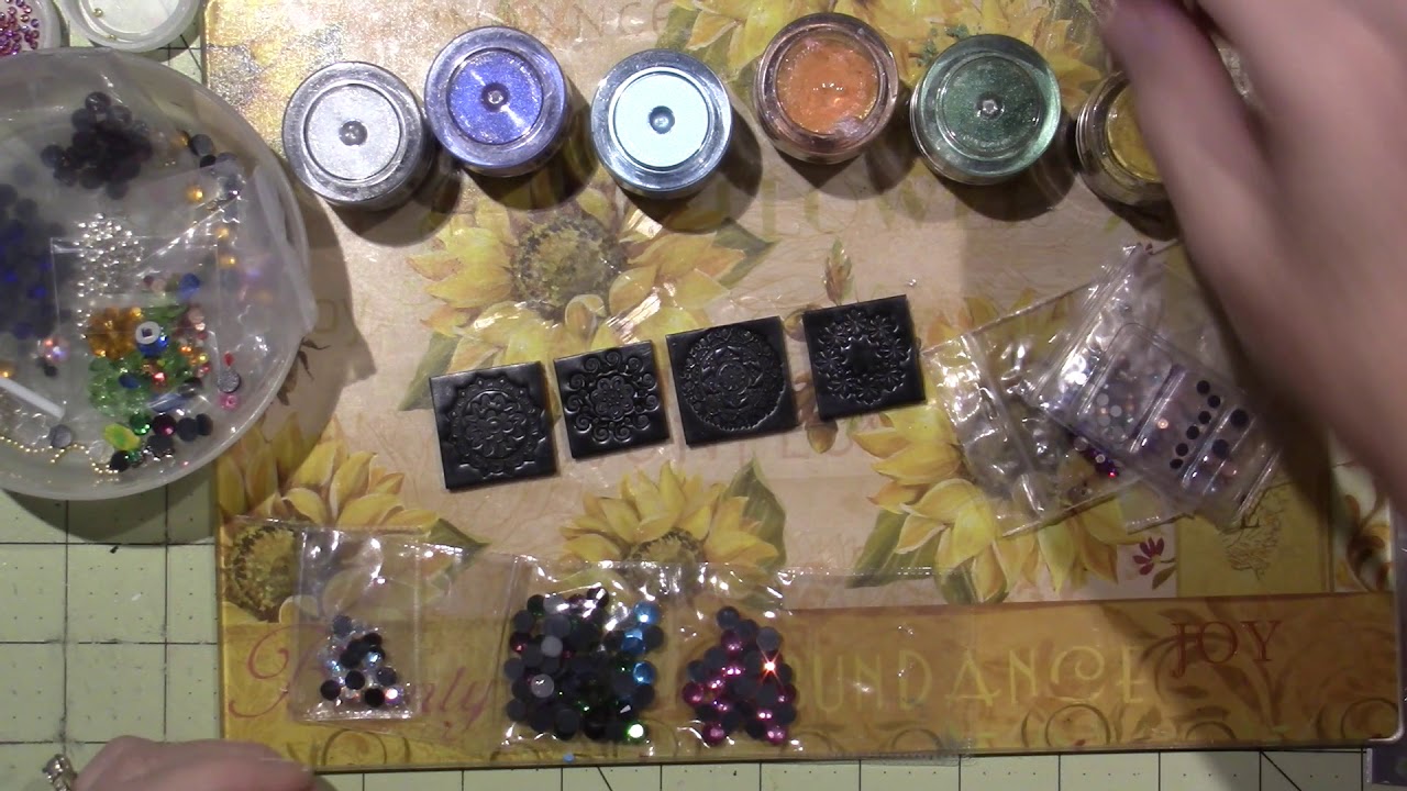 Polymer clay tiles; Tutorial real time