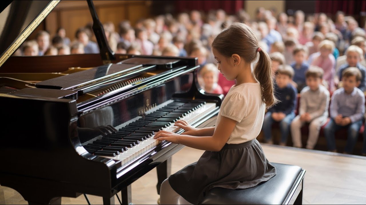 Teachers Laughed When She Sat at the Piano — Then Her First Tone Silenced Everyone ✅