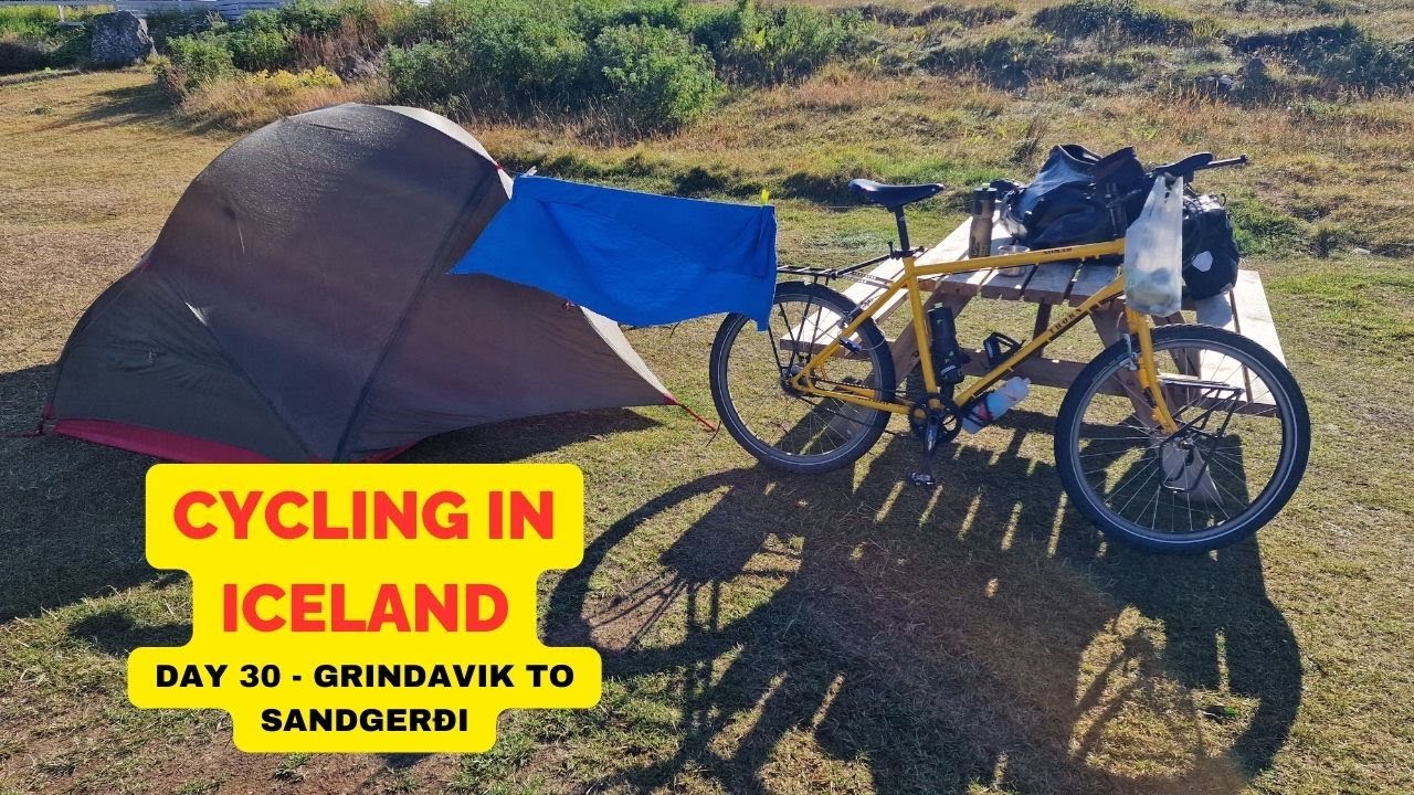 Iceland Bike Tour Day 30: Cycling Grindavik to Sandgerði