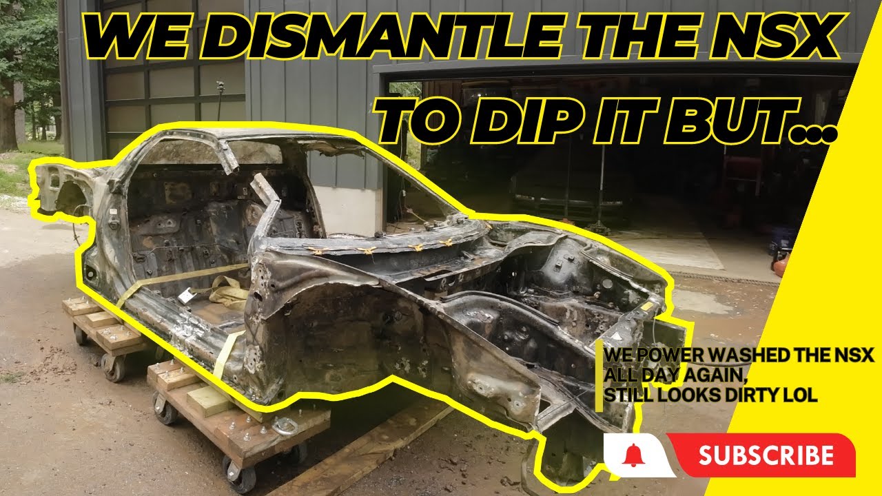 Restoring a Stolen / Sunken Acura NSX Ep. 10