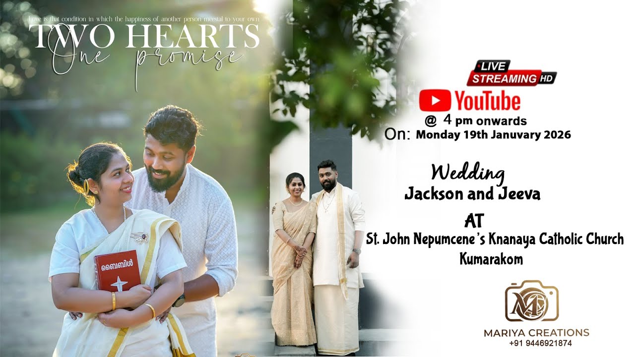 Wedding ceremony || Jackson and  Jeeva || on 19-01-2026