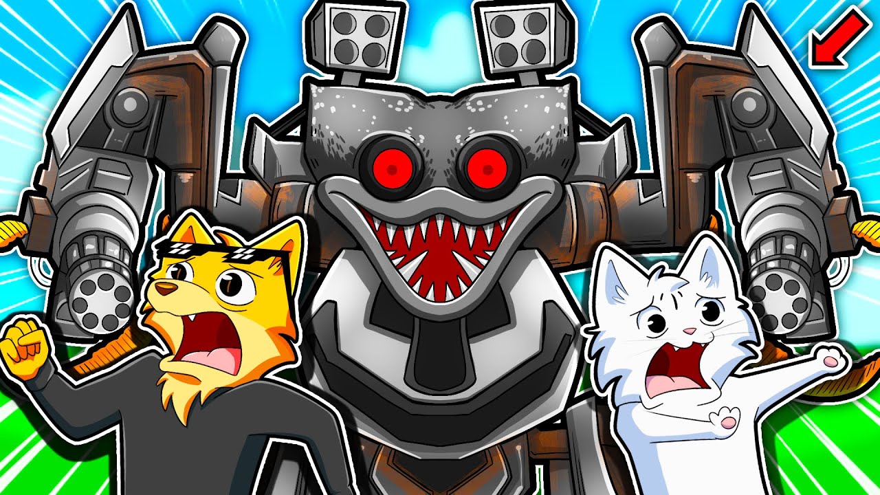 CACCIA AL NUOVO HUGGY WUGGY TRANSFOMERS SU GMOD CON DRCAT! HA DUE BRACCIA MINIGUN?! *NON CI CREDO*