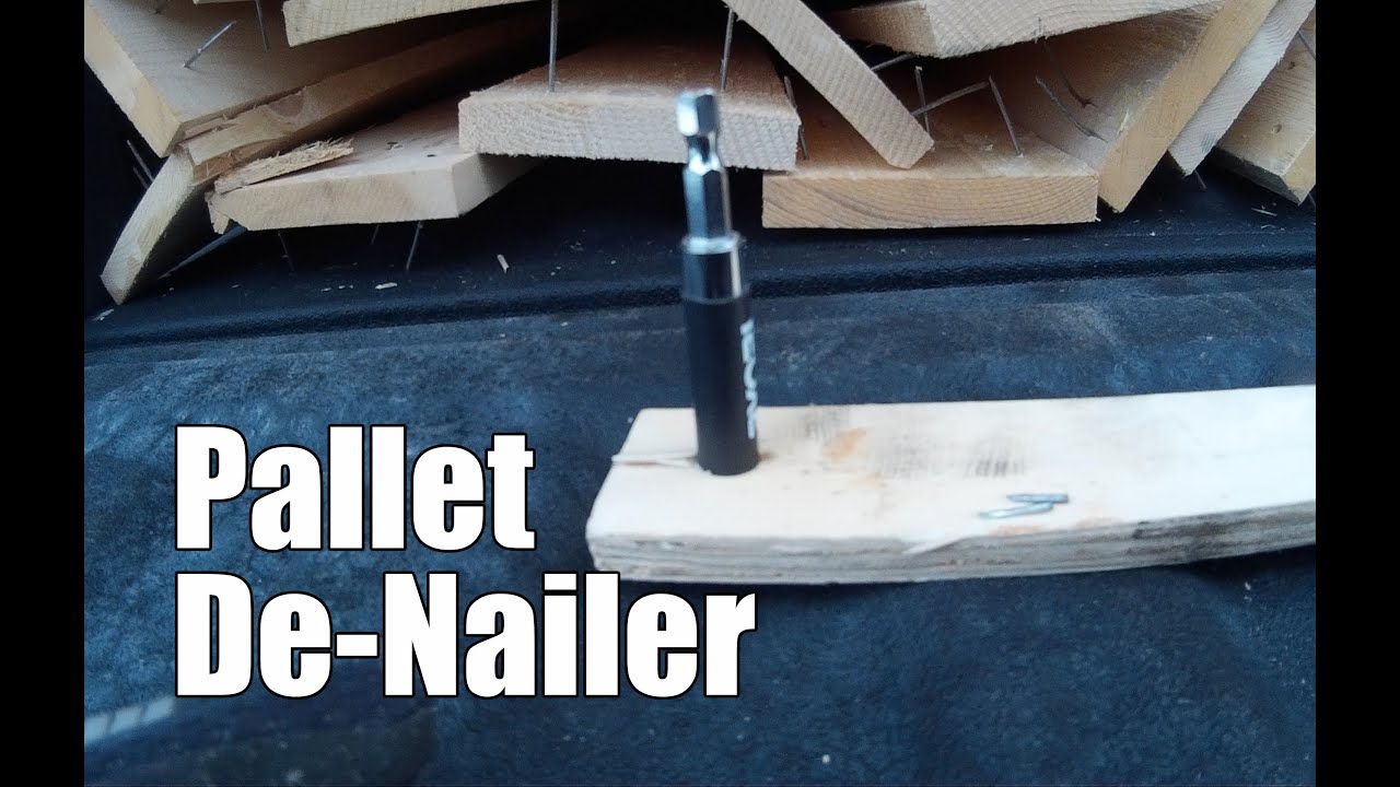 Pallet Wood De-Nailer (Amazon links in description)