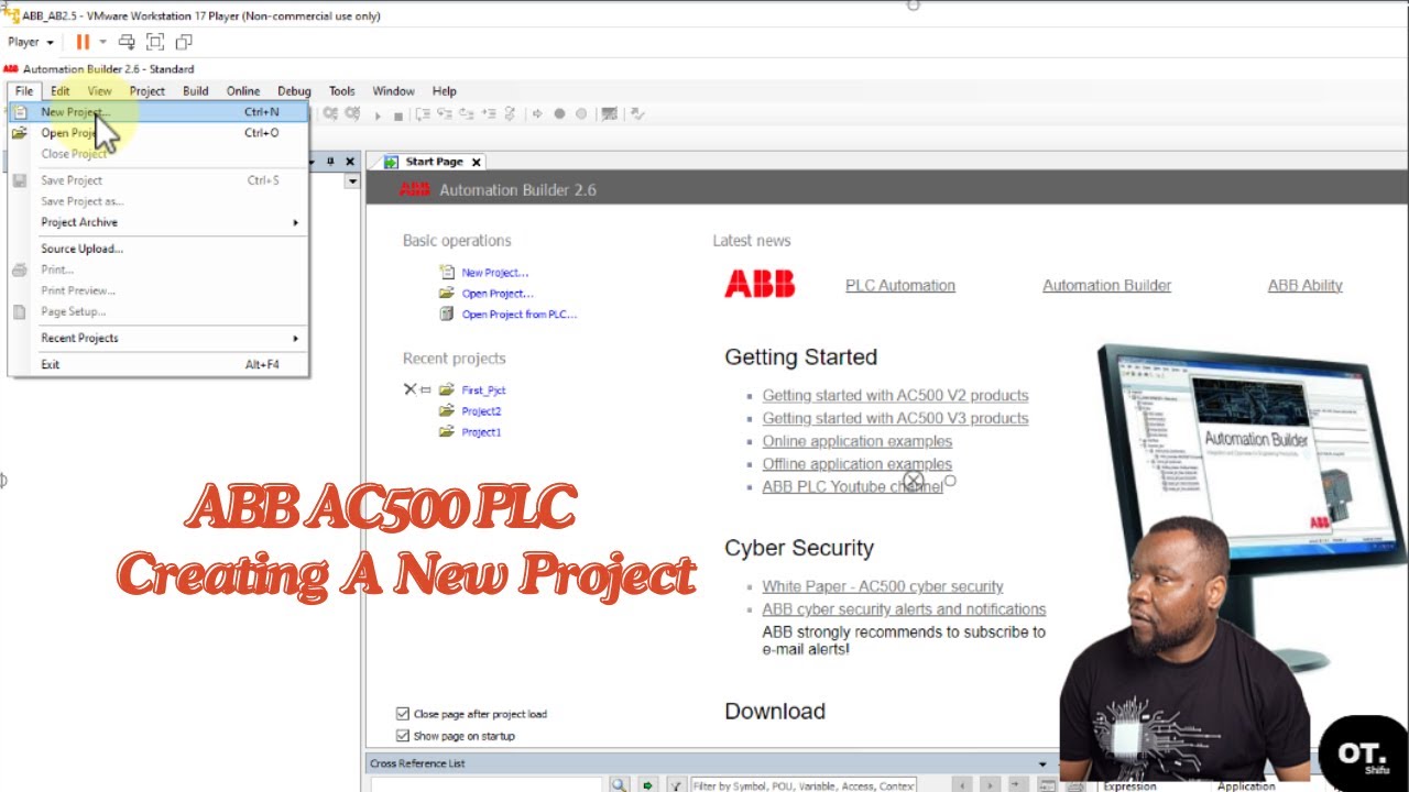 ABB AC500 PLCs: Create Your First Project | Automation Builder Tutorial (M2.1)