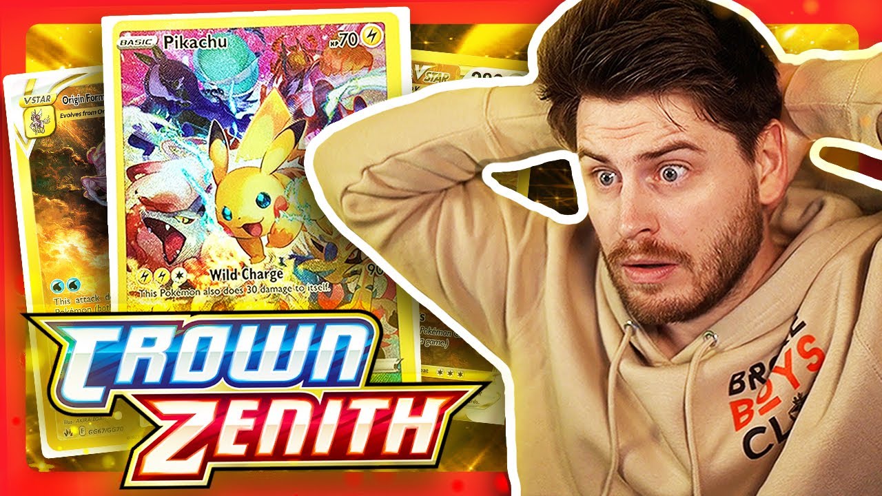 HITTING THE JACKPOT WITH POKEMON CROWN ZENITH PACKS