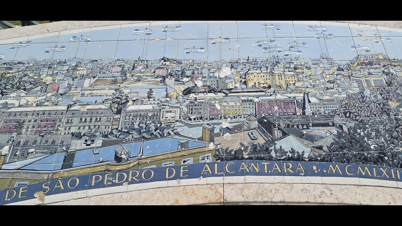 Lisboa desde Mirador Sn Pedro de Alcantara