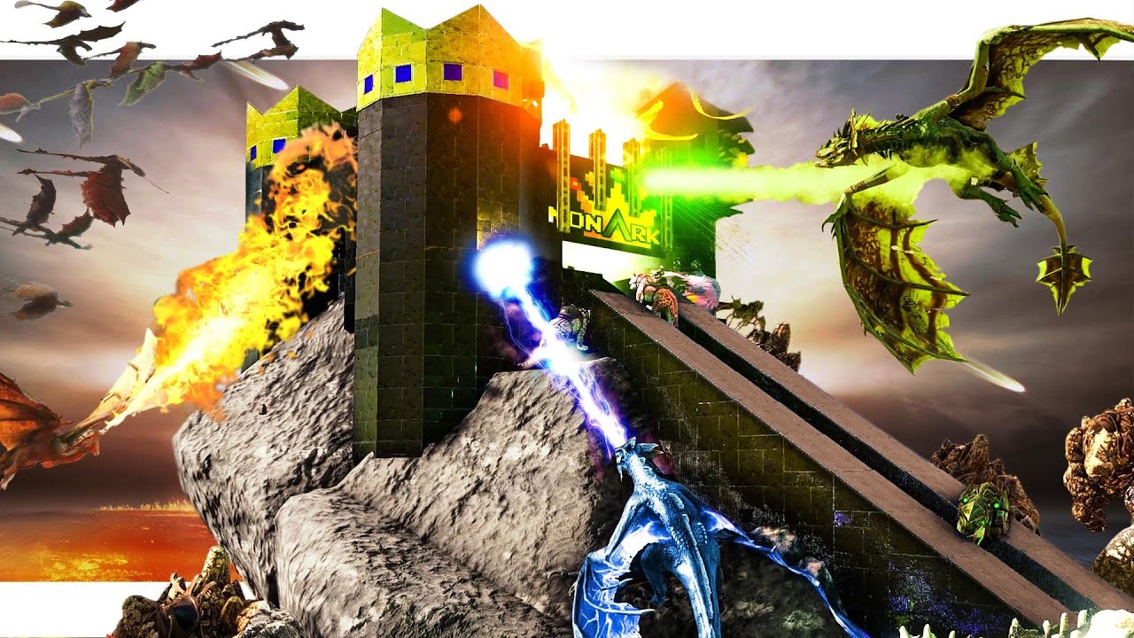 The Greatest Raid Defence in ARK SMP History (70vs11) Monarky S3 FINALE