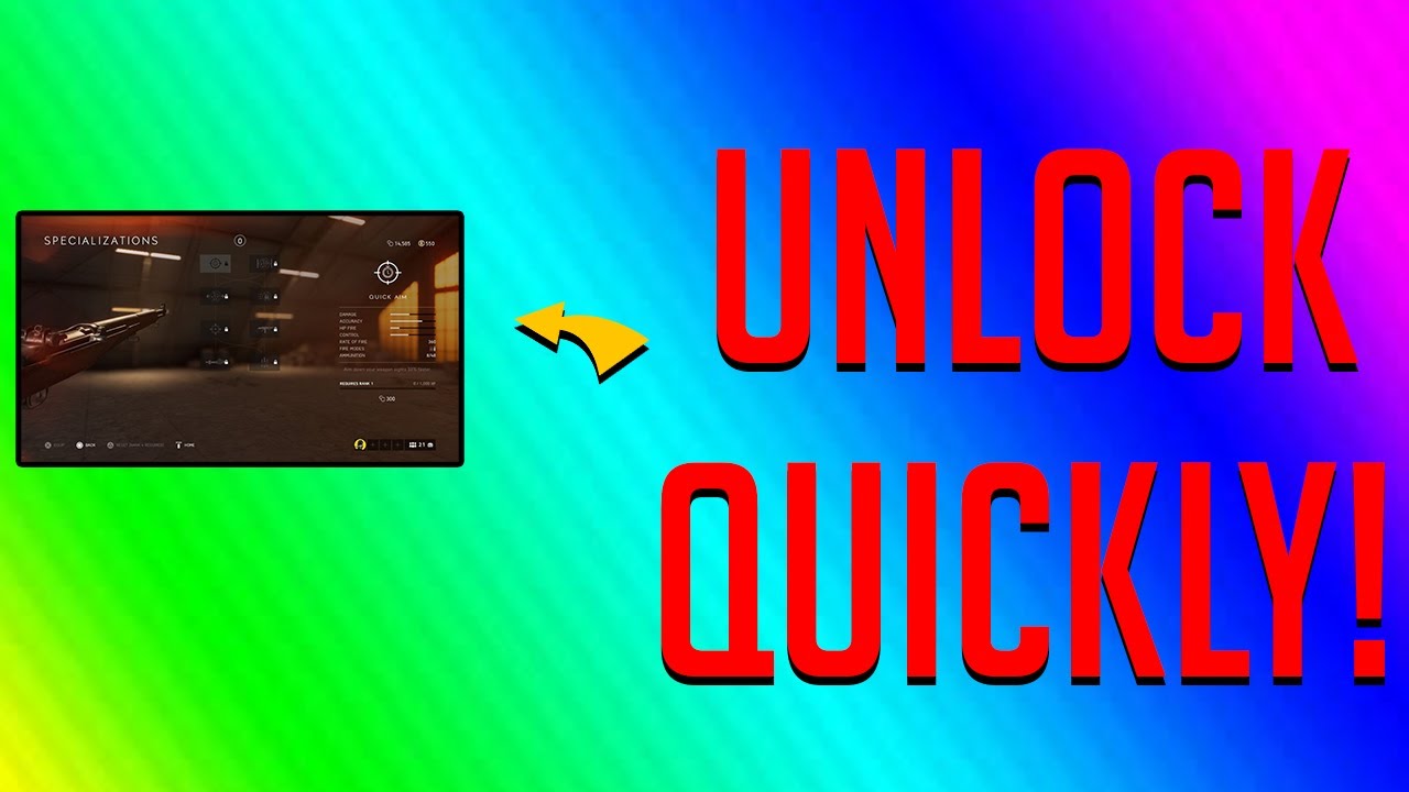 How To Level Up ALL Guns Quickly! | Battlefield V