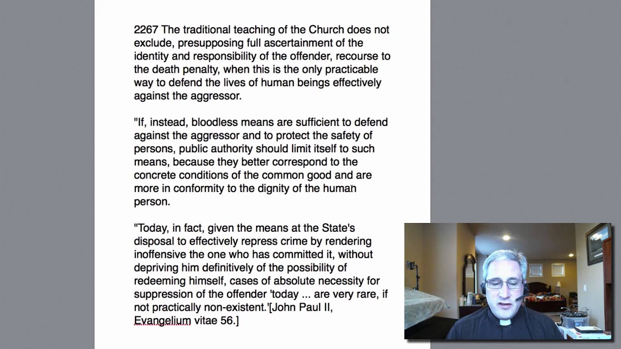 According To Father - Death Penalty Question