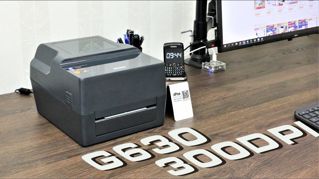 Máy in Tem dPos Antech G630 300DPT - Máy in tem chuyên dụng 300DPI rẻ nhất thị trường Việt Nam