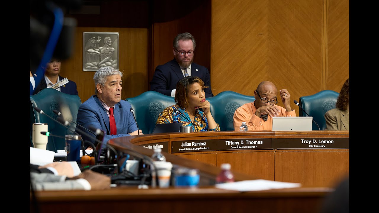 Council Member Thomas speaks on voting against $30M flood mitigation item
