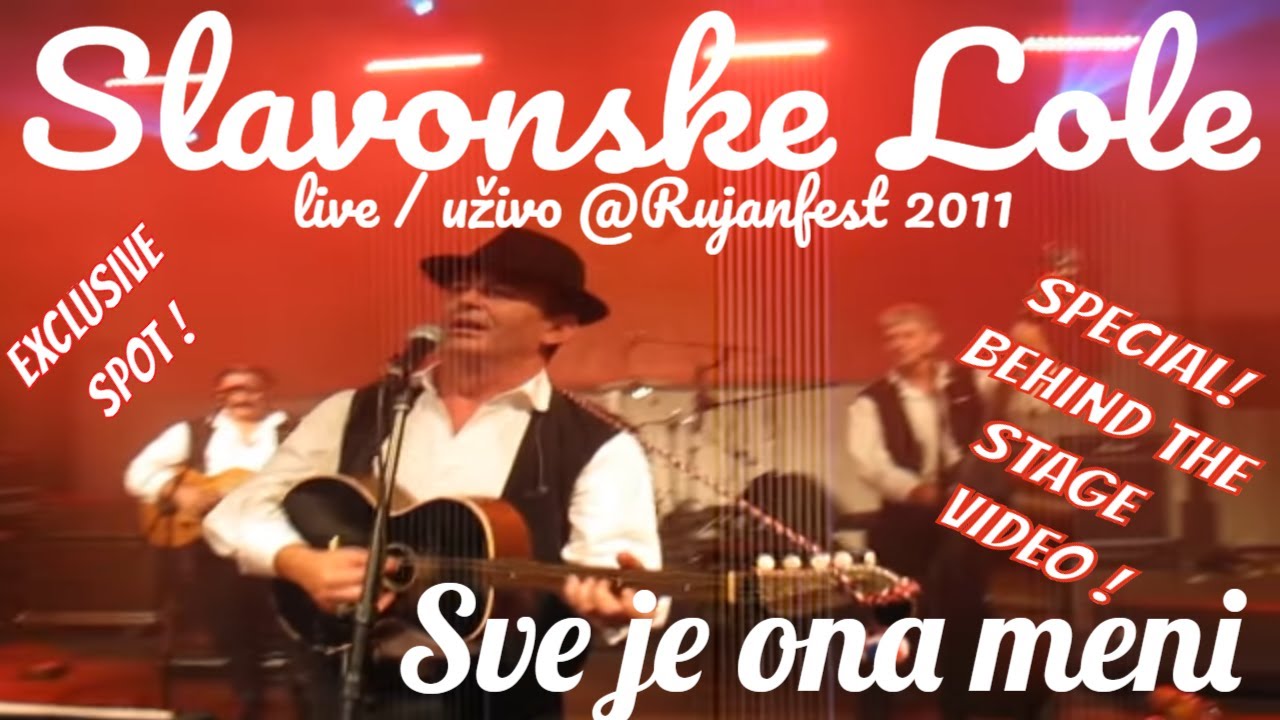 Slavonske Lole uživo  / live  Sve je ona meni  @ Rujanfest 2011 Zagreb - Bundek   by Ernesto Romél