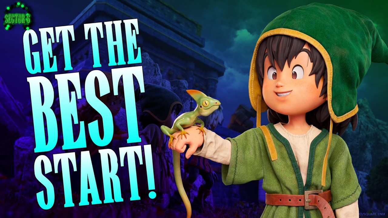 Начните игру в Dragon Quest VII Reimagined с лучшего старта! Советы для новичков! #реклама #подарок