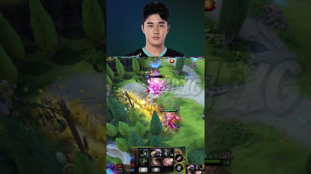 Clutch Aeon Disk trick from Abed! 😲🫡 #dota2