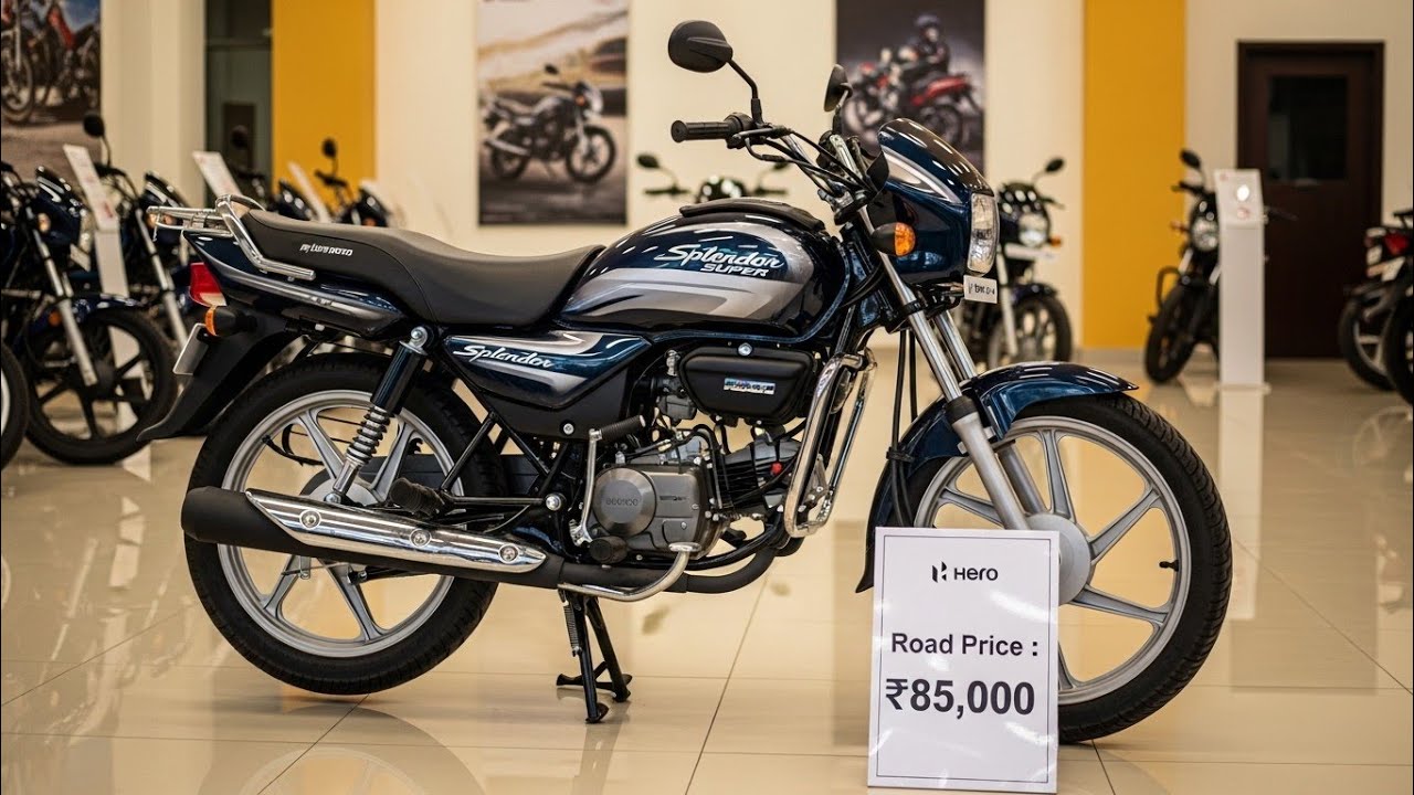 Hero Super Splendor New Model 2026 🚀 | 90+ माइलेज? | ऑन रोड कीमत क्या है?