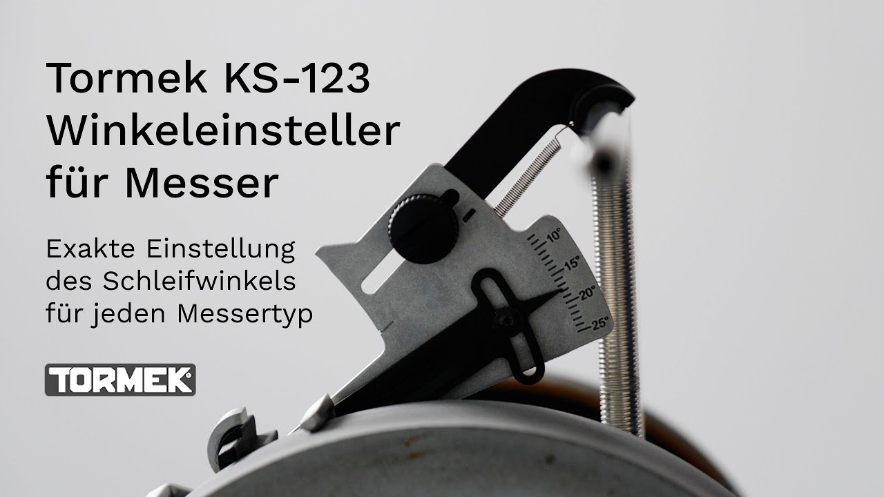 Tormek KS-123 Vorstellung & Anleitung | Iconic Tools