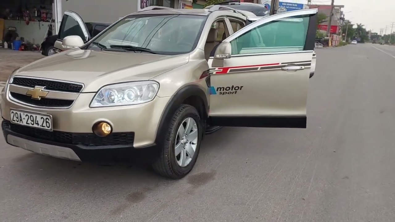 Cherevrolet Captiva 2007 MT 7 chỗ máy xăng.Đẹp ko lỗi nhỏ. 128tr lh 0964.28.26.29 hoặc zalo