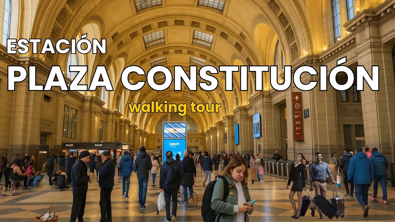 🚆 Descubriendo Constitución: La Estación de Trenes Más Grande de Latinoamérica