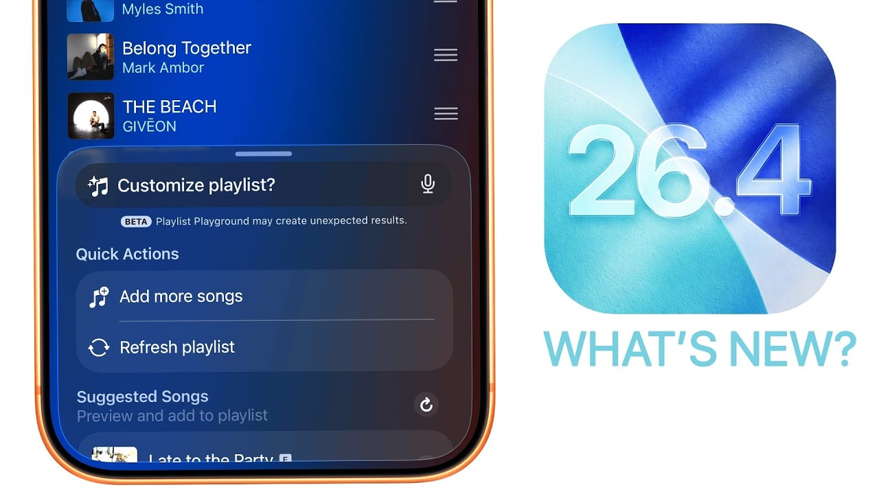 iOS 26.4 Released - What's New? (50+ Features)