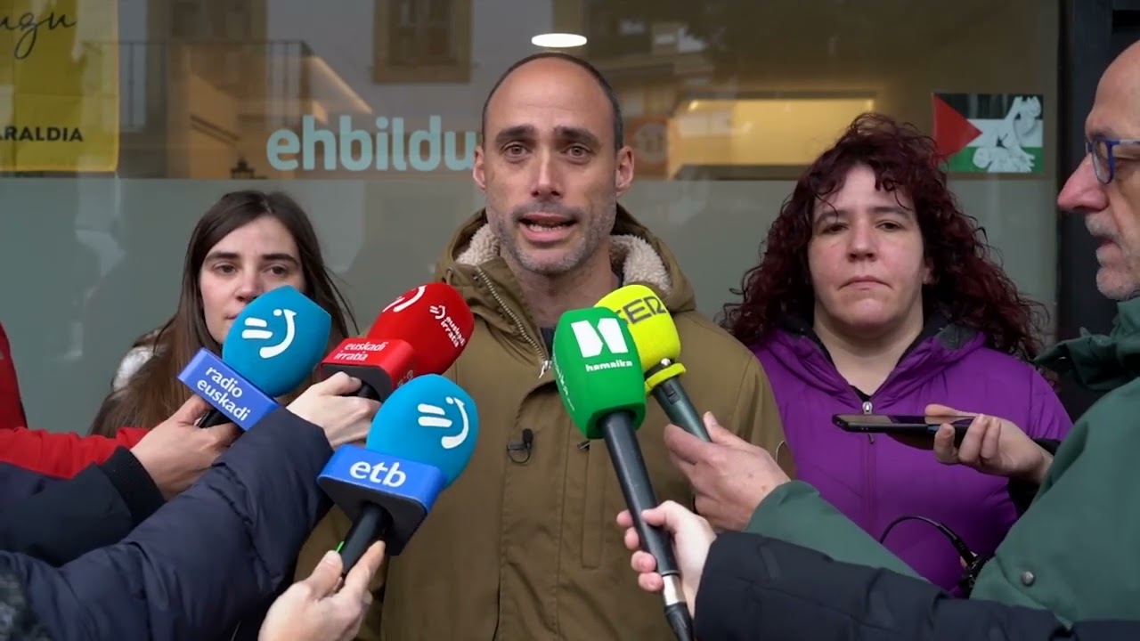 Mikel Bildosolak iragarri du EH Bilduk Getxoko alkatearen dimisioa eskatuko duela