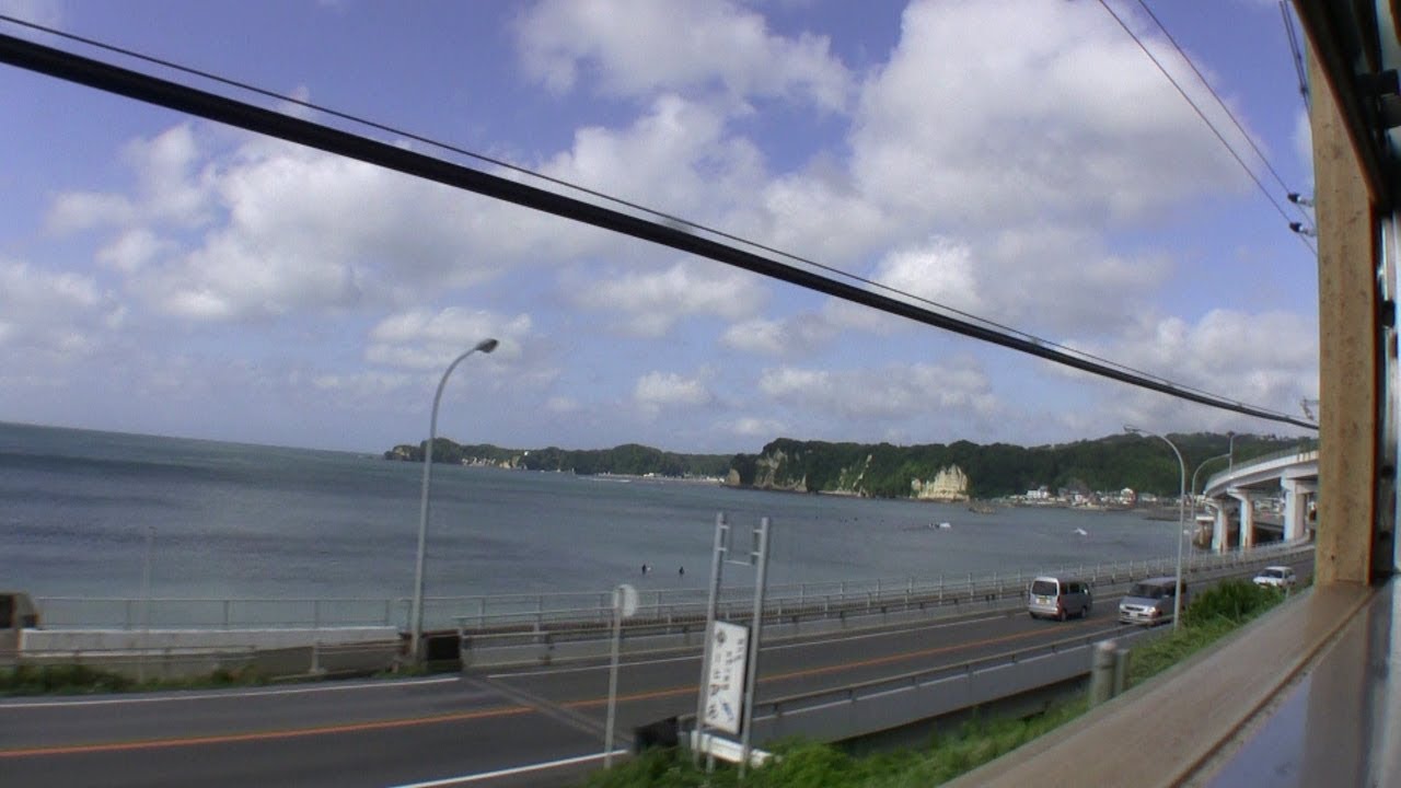 113系の車窓から・外房線勝浦～鵜原