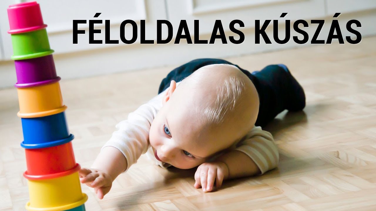 Baj a FÉLOLDALAS KÚSZÁS? ǀ Kúszás segítő gyakorlatok HELYETT ezt a videót nézd meg