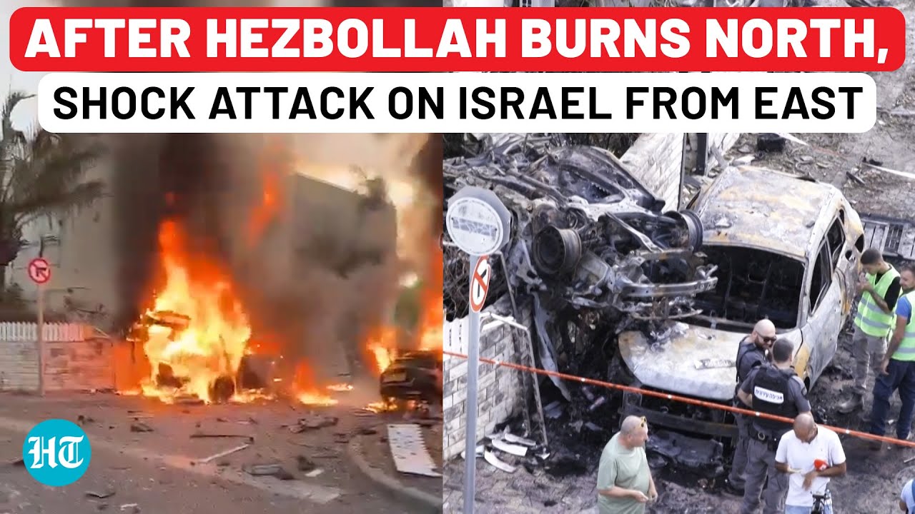 Israel Under Attack From All Sides: As Hezbollah Burns North, New Strike From East - Watch By Whom