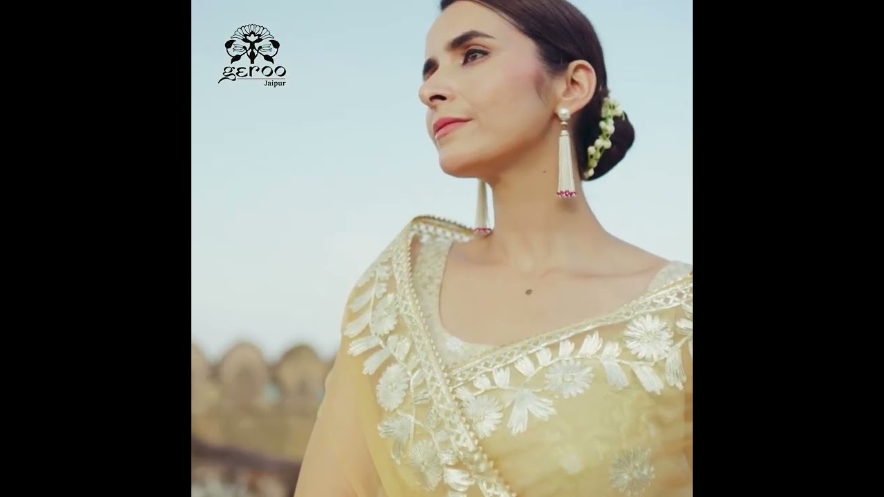 Shop now at geroojaipur.com#ethnicwear #indianfashion #saree #wedding #indianattire#bride#bridetobe