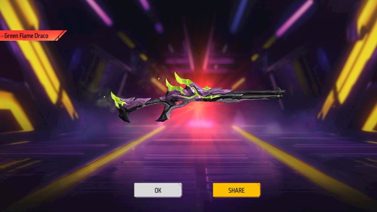 Free fire ចាប់ស្គីន M1014 នាគរាជ😱😱