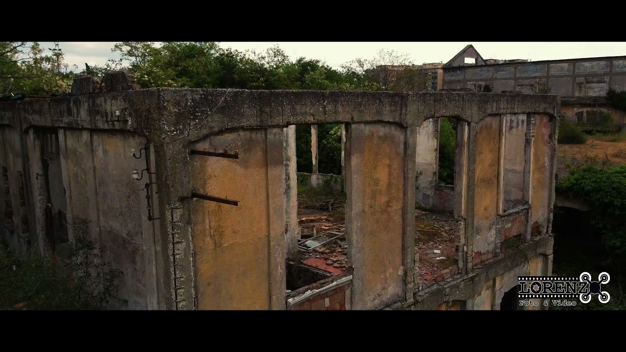 Lago ex snia Roma Drone