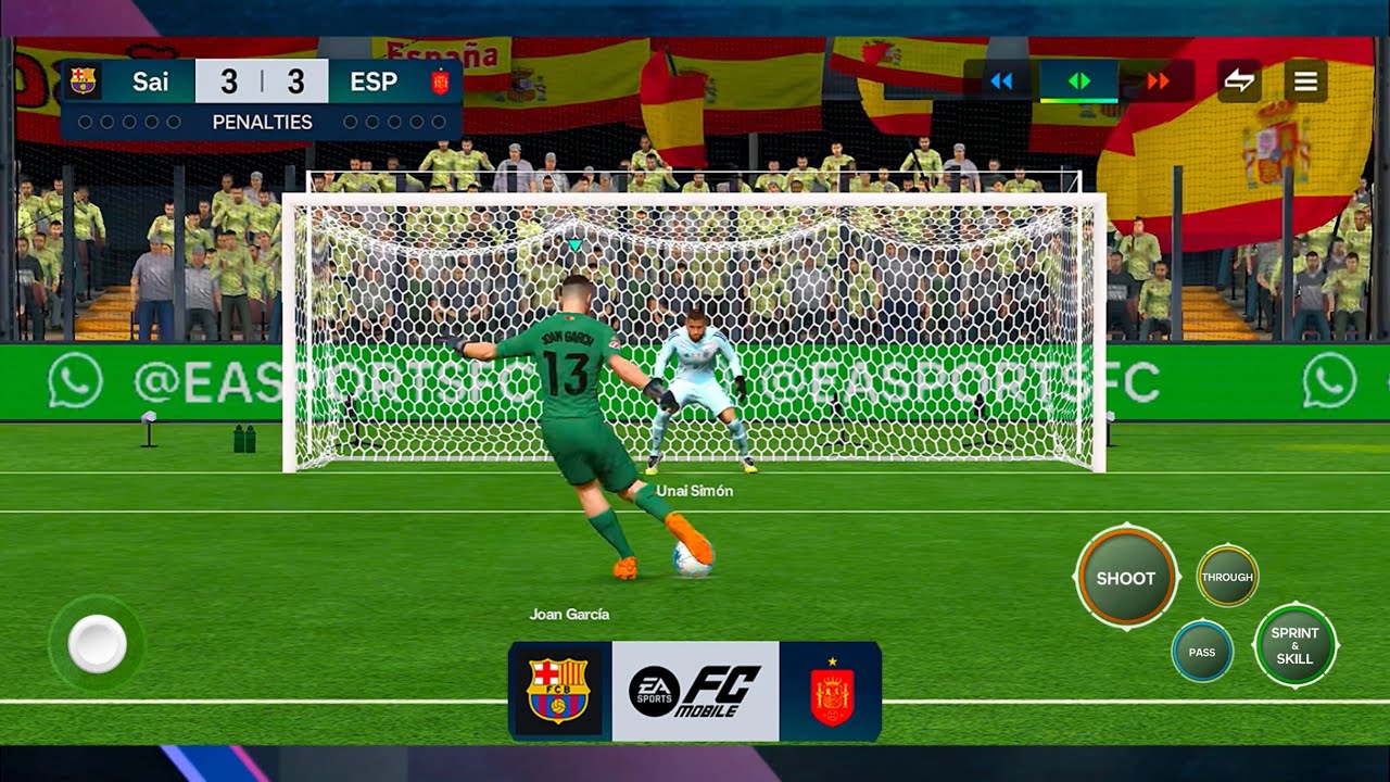 Fc Mobile Penalty Shootout #40 FC Barcelona Vs Spain #fcmobile26