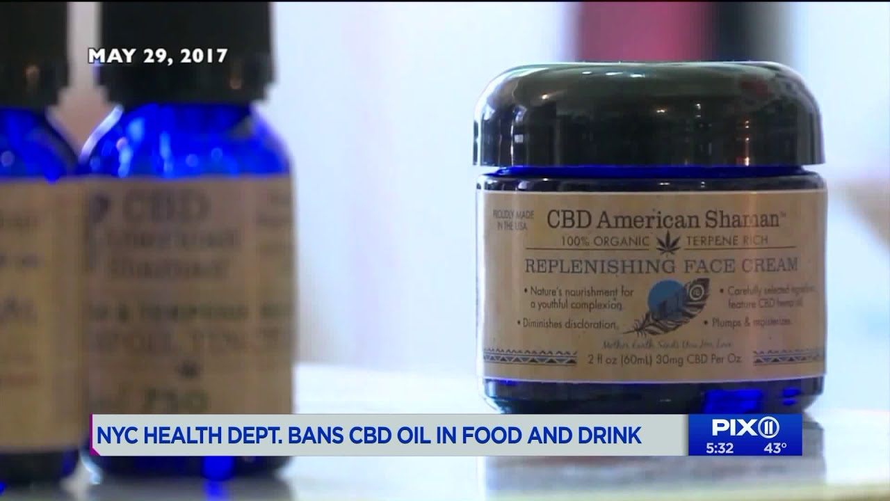 Health Department bans CBD-infused food and drinks in NYC