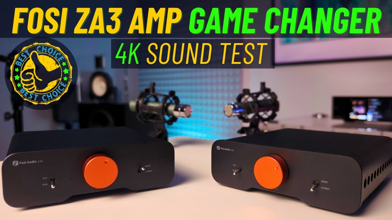 The Shocking Truth About The Fosi Za3 $200 Amp: Prepare To Be Amazed! 4k Sound Test