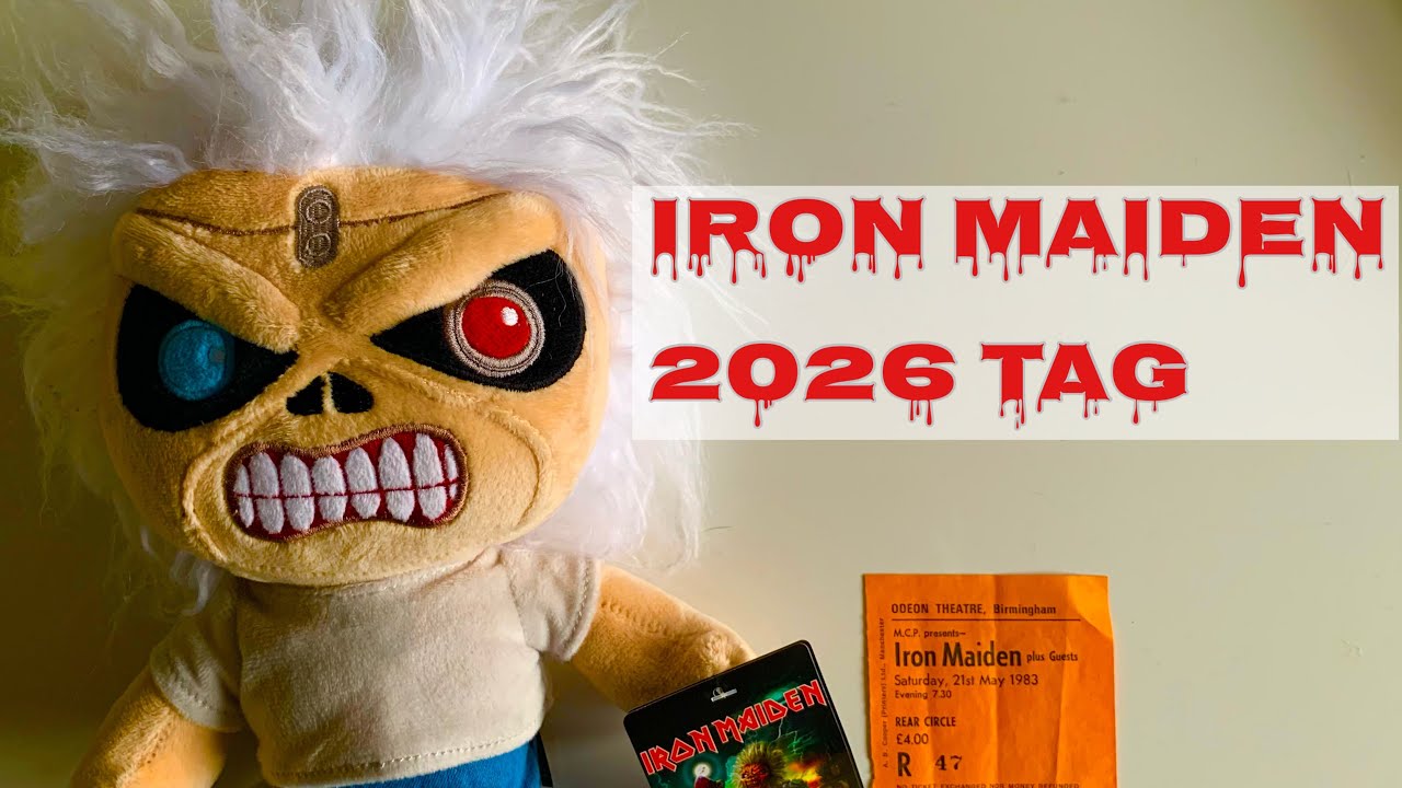 Ответ Iron Maiden на тег 2026 @cristianosorio2517 через @VinylArms #ironmaiden #vinylcommunity