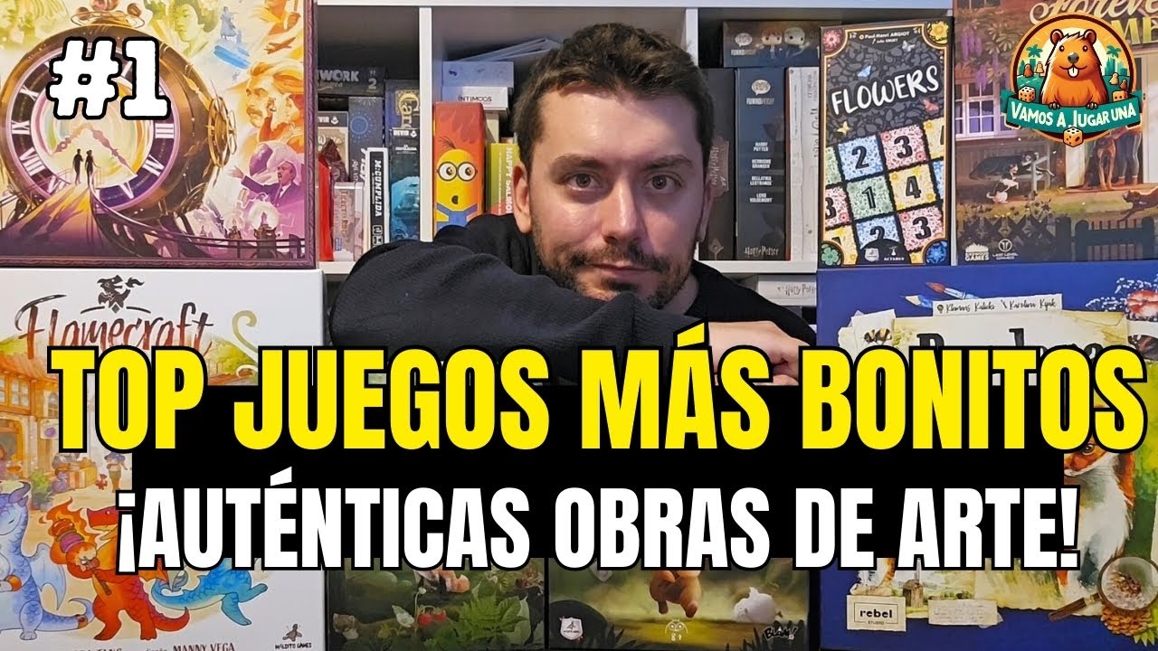 TOP MEJORES JUEGOS DE MESA MÁS BONITOS ¡AUTÉNTICAS OBRAS DE ARTE! (Vol. 1)