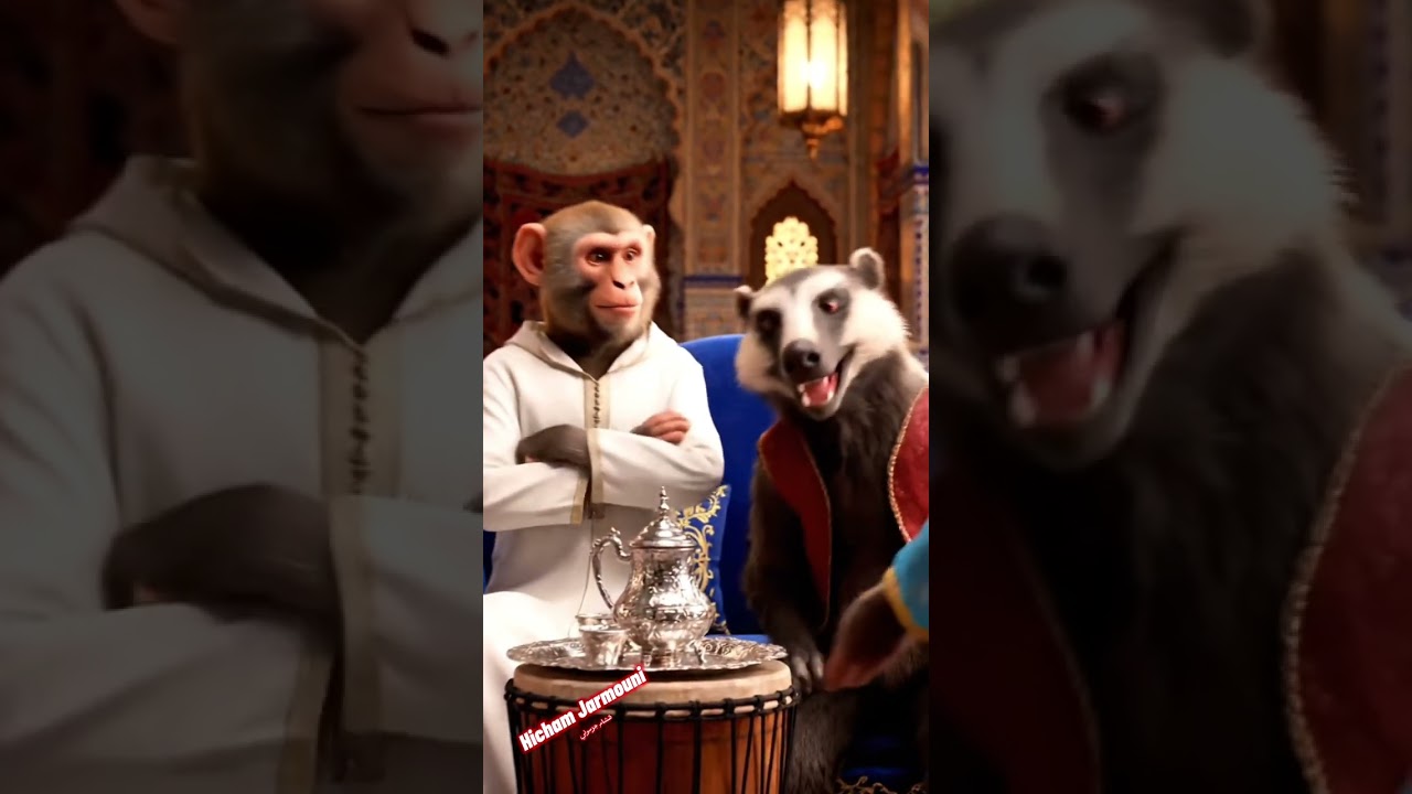 		قردوش تزوّج ودار عرس أسطوري 😂 #ضحك #كوميديا #تراند 